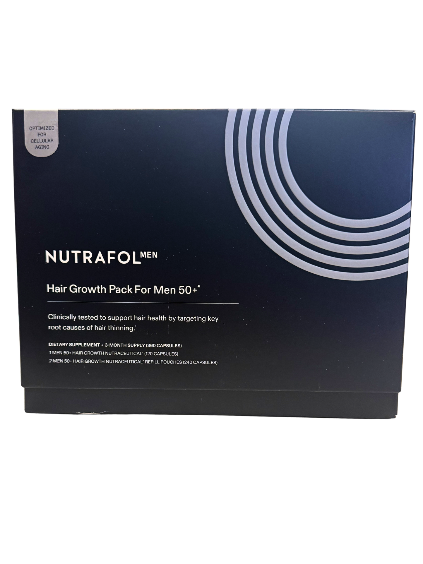 Nutrafol Men's 50+ Hair Growth Nutraceutical 3 Month Supply